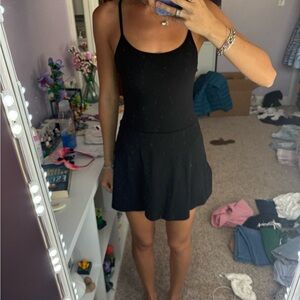 Splits59 Black Tank Dress